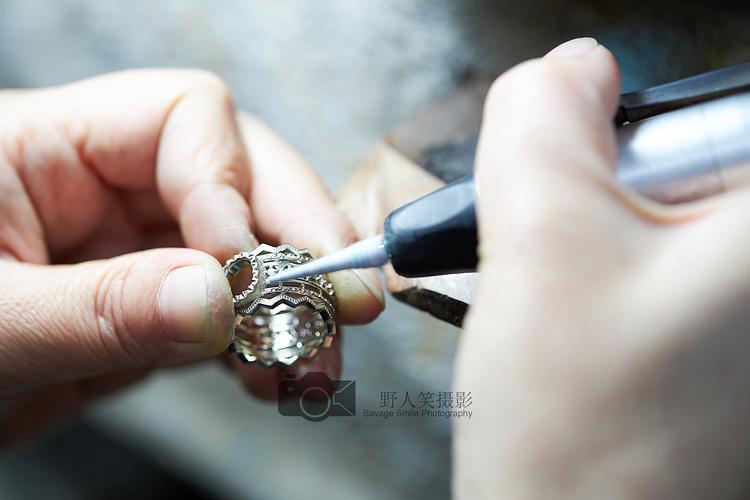 珠宝工厂摄影 广州番禺饰品宣传上门拍摄